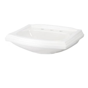 GERBER Gerber G0012579 Allerton Pedestal Top 8in Centers 25 in L x 21 in W x 35-3/4 in H