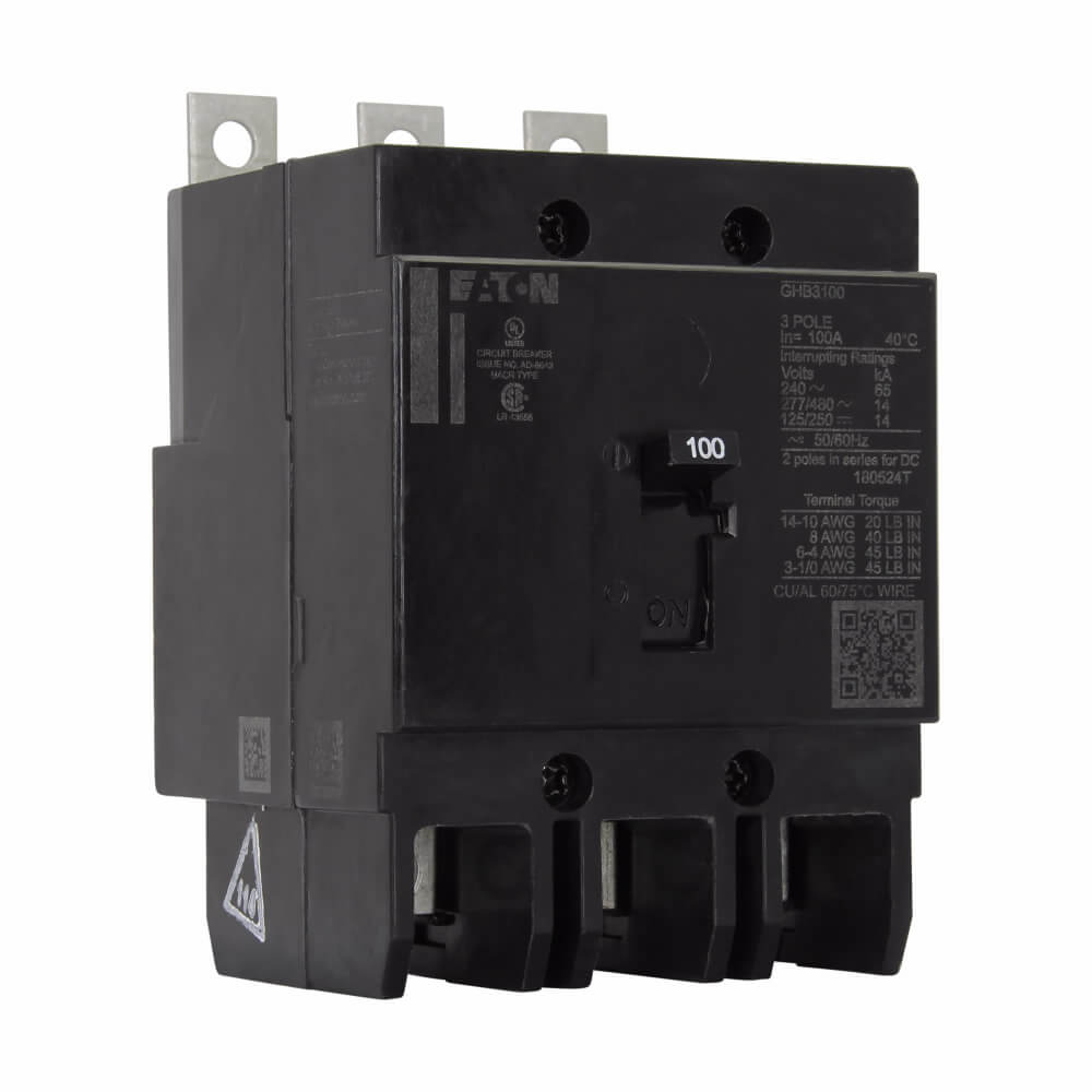 EATON Eaton GHB3020 C Series Type GHB Molded Case Circuit Breaker 20A 480Y/277VAC/125/250VDC