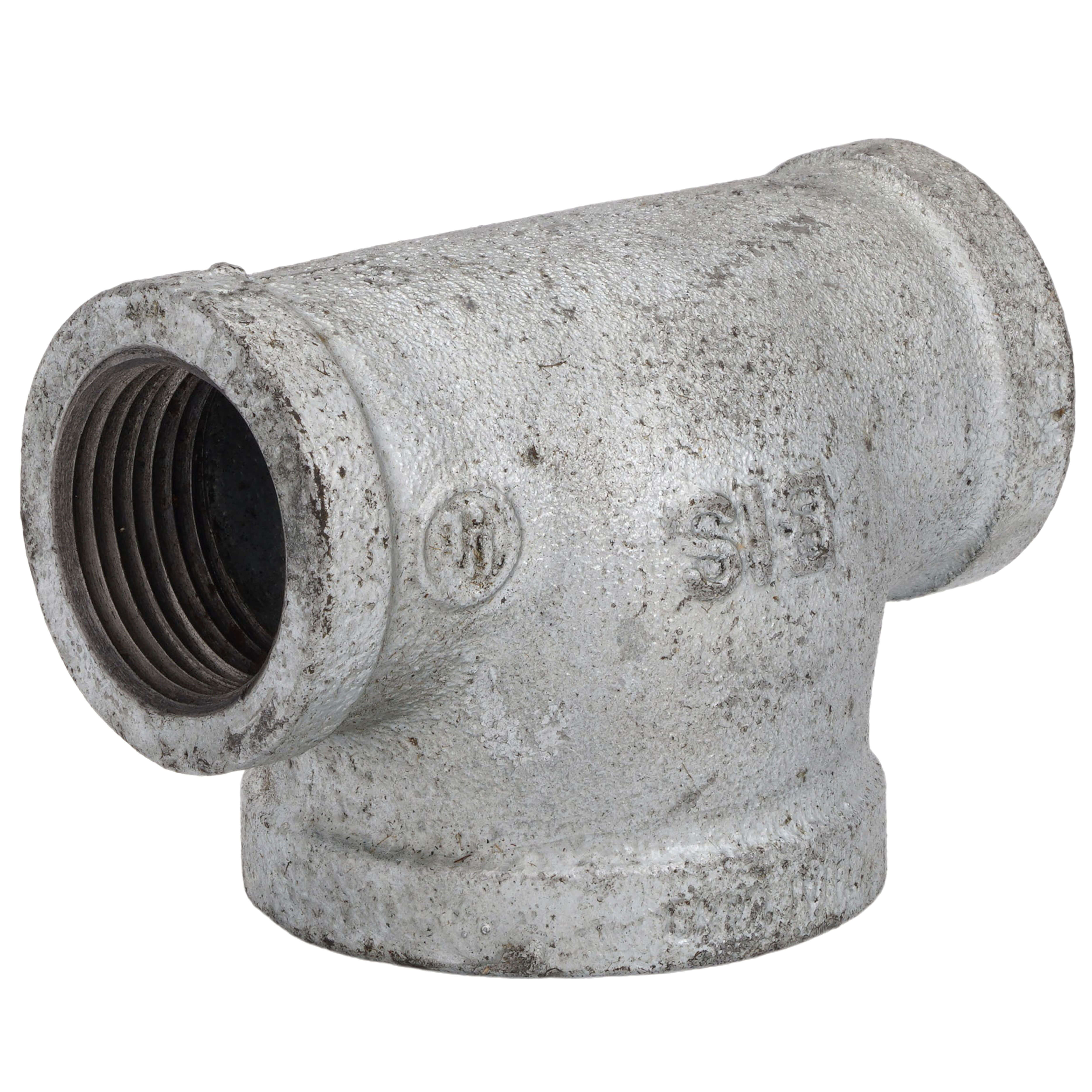 EVERFLOW Everflow GMBT1001 1 x 1 x 1-1/2 Galvanized Bullhead Tee