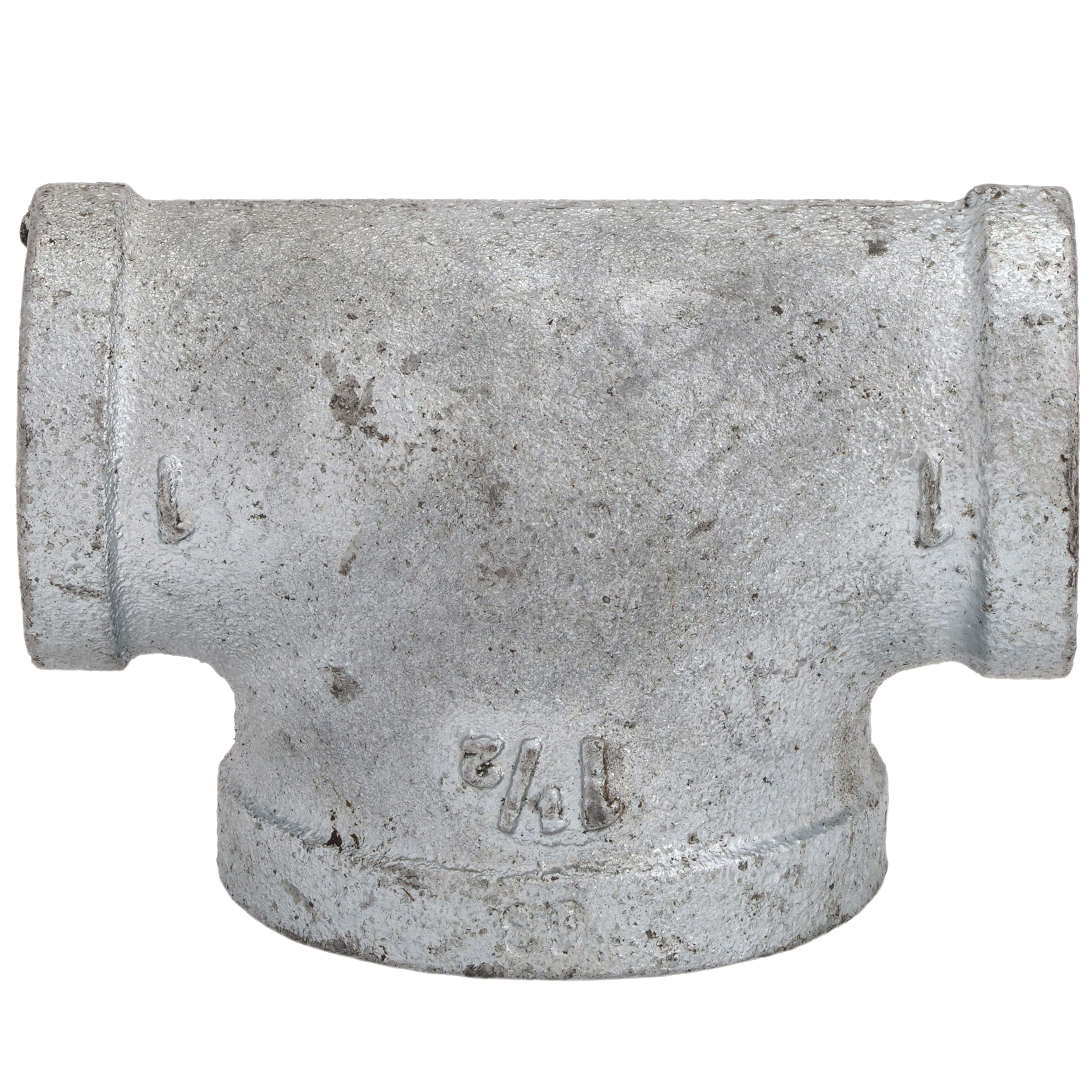 EVERFLOW Everflow GMBT1001 1 x 1 x 1-1/2 Galvanized Bullhead Tee