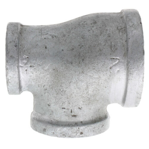 EVERFLOW Everflow GMRT1212 1-1/2 x 3/4 x 1-1/4 Galvanized Reducing Tee