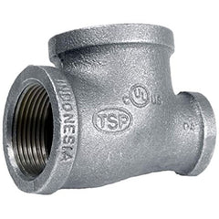 Everflow GMRT1215 1-1/2 X 1 X 3/4 Galvanized Reducing Tee