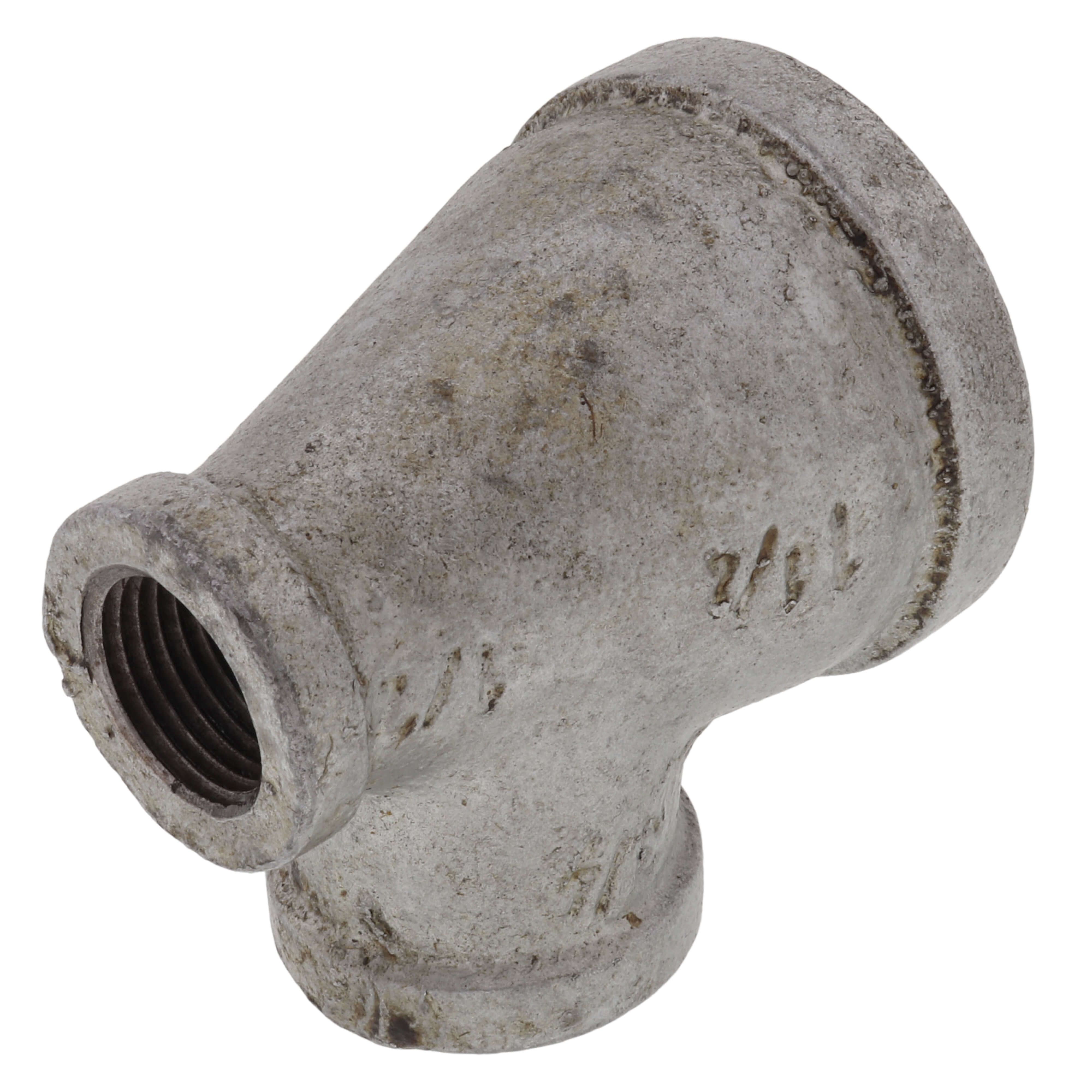 EVERFLOW Everflow GMRT1405 | 1-1/4 x 1/2 x 3/4 Galvanized Reducing Tee