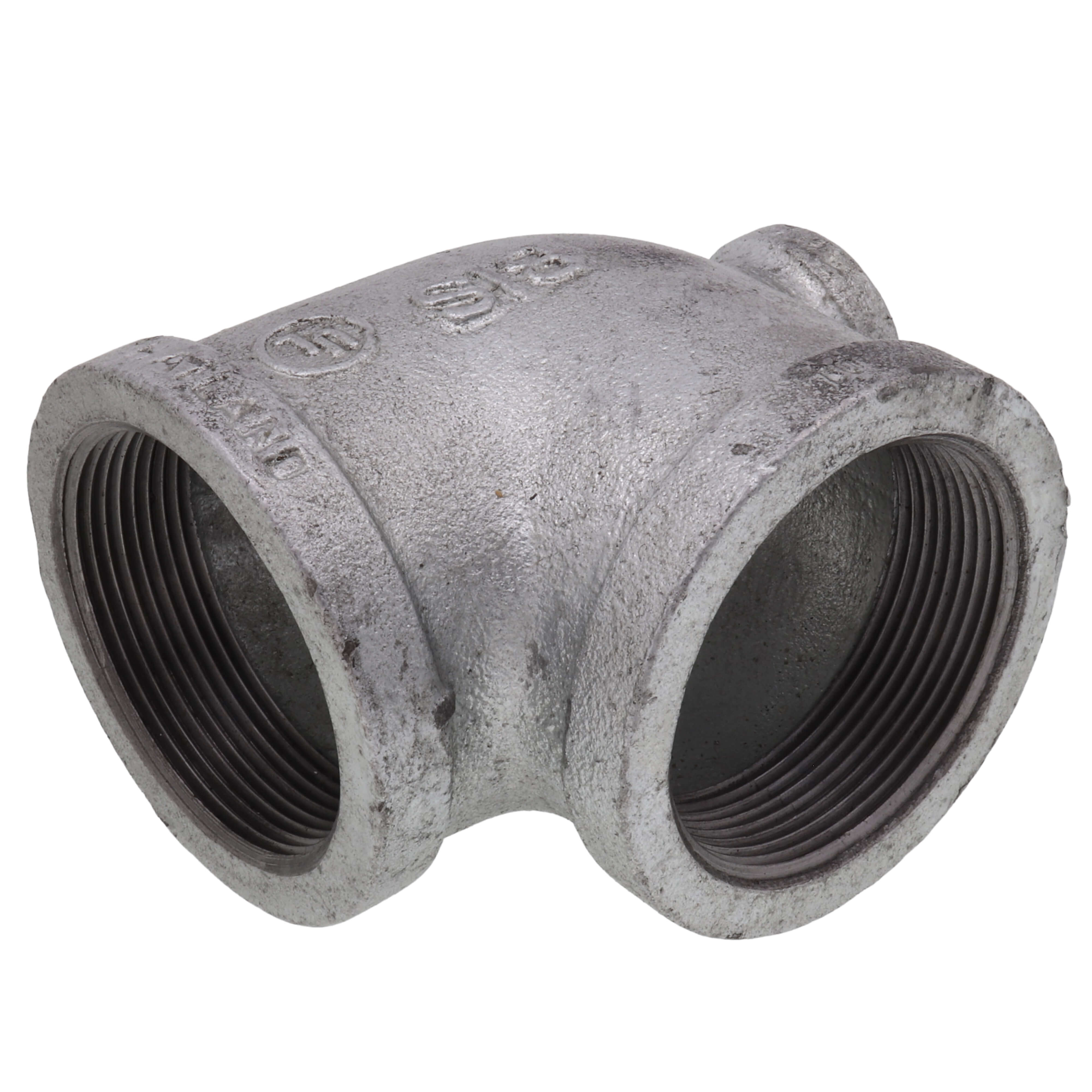 EVERFLOW Everflow GMRT2008 2 x 3/4 x 2 Galvanized Reducing Tee