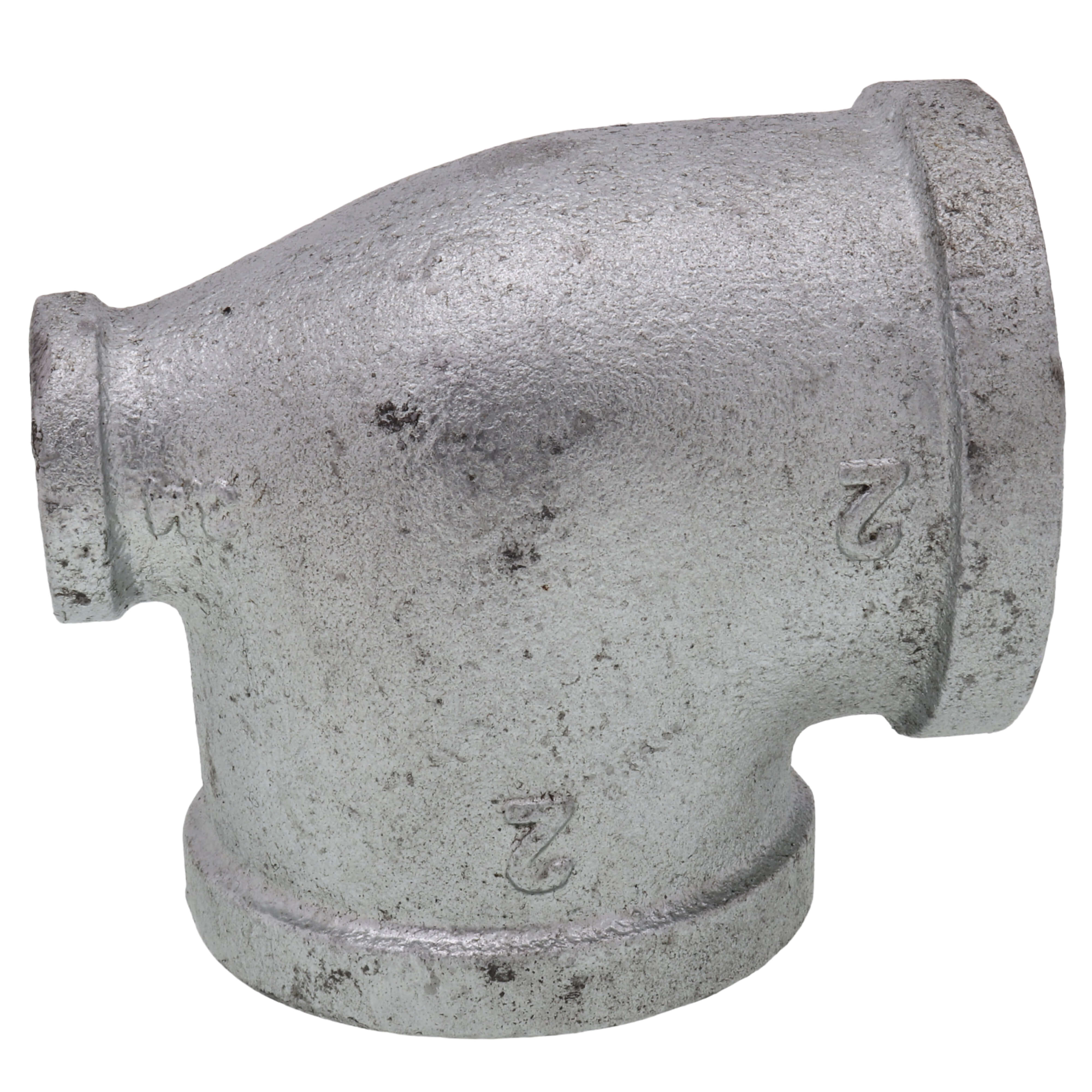 EVERFLOW Everflow GMRT2008 2 x 3/4 x 2 Galvanized Reducing Tee