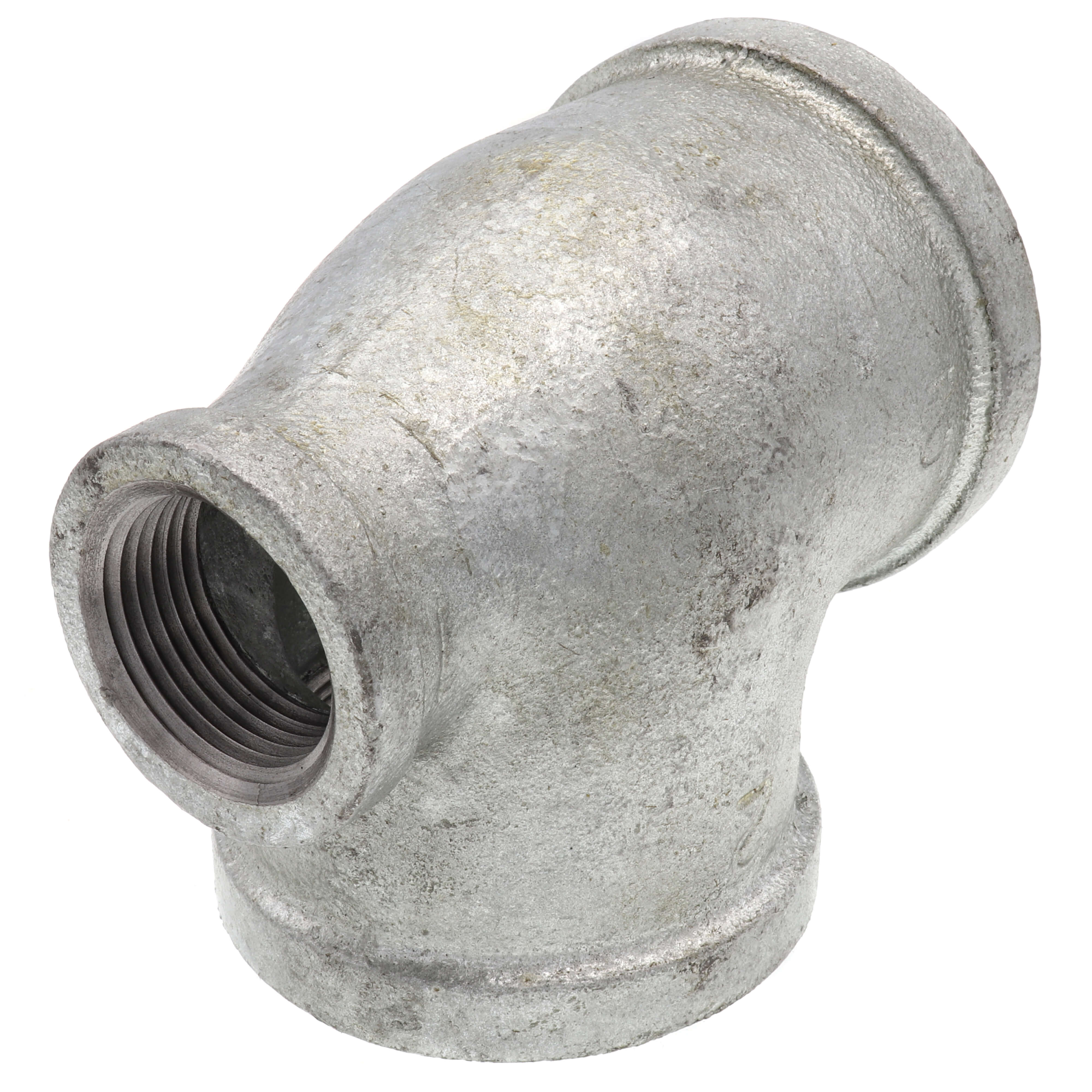 EVERFLOW Everflow GMRT2011 | 2 X 1 X 2 Galvanized Reducing Tee | 3 Sizes