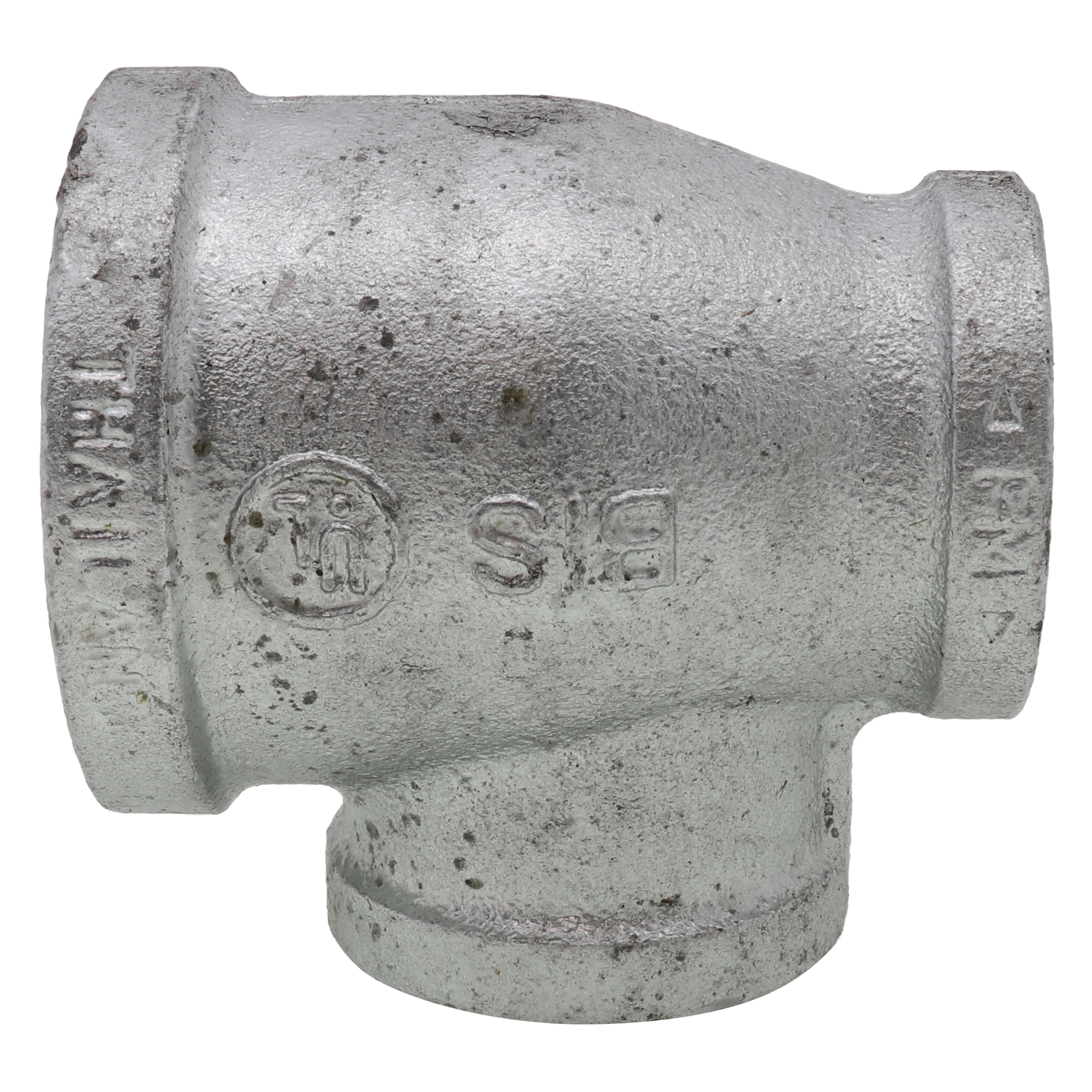 EVERFLOW Everflow GMRT2013 2 x 1-1/4 x 1-1/4 Galvanized Reducing Tee