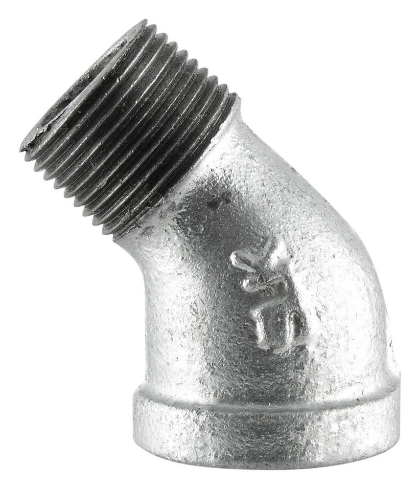 EVERFLOW Everflow GMSF0014 | 1/4 Galvanized Street Elbow 45