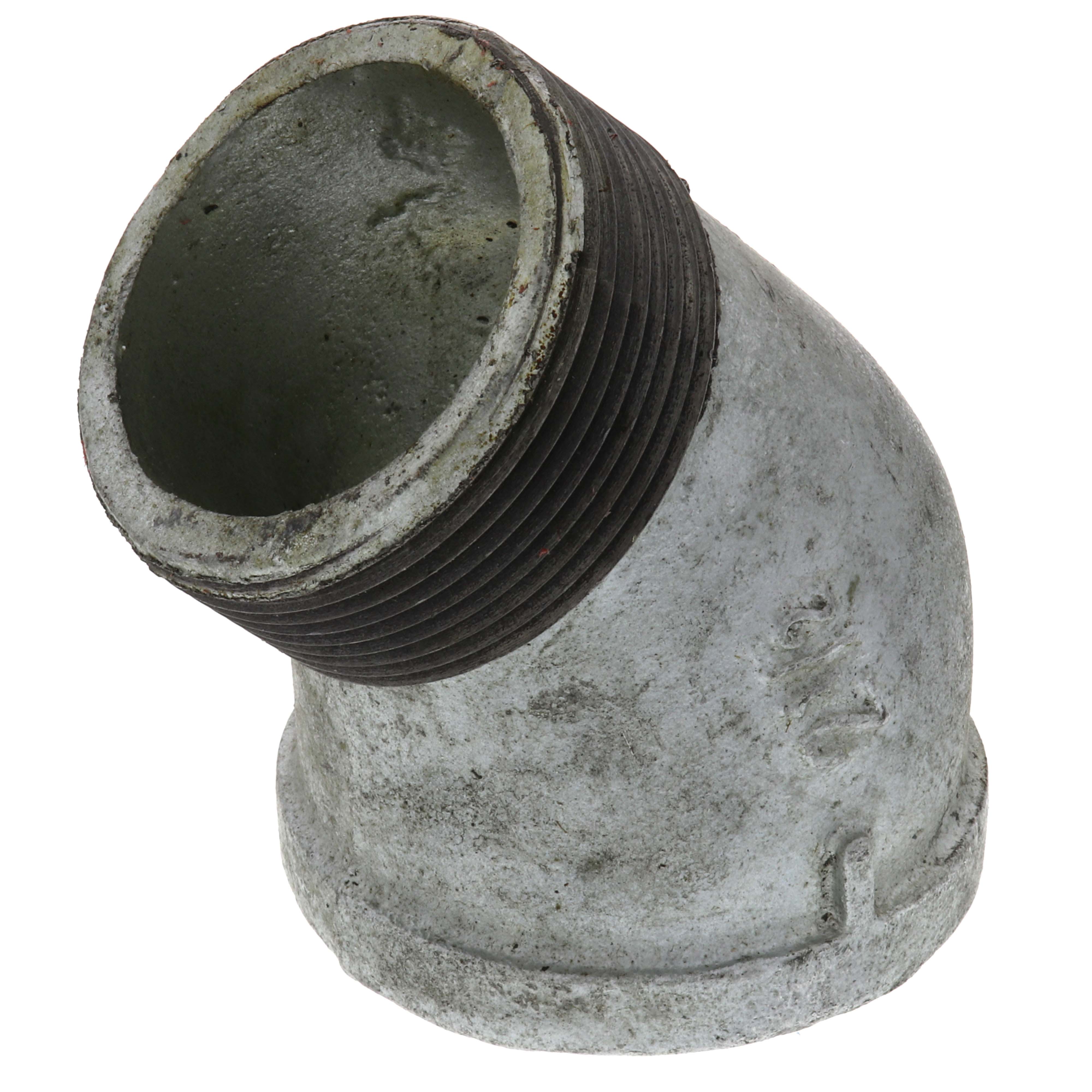 EVERFLOW Everflow GMSF0212 2-1/2 Galvanized Street Elbow 45