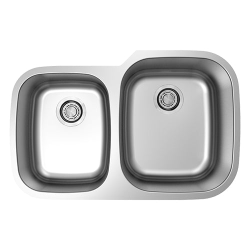 DAKOTA Dakota Plumbing Products GSR-18-4060 Kitchen Sink 40/60