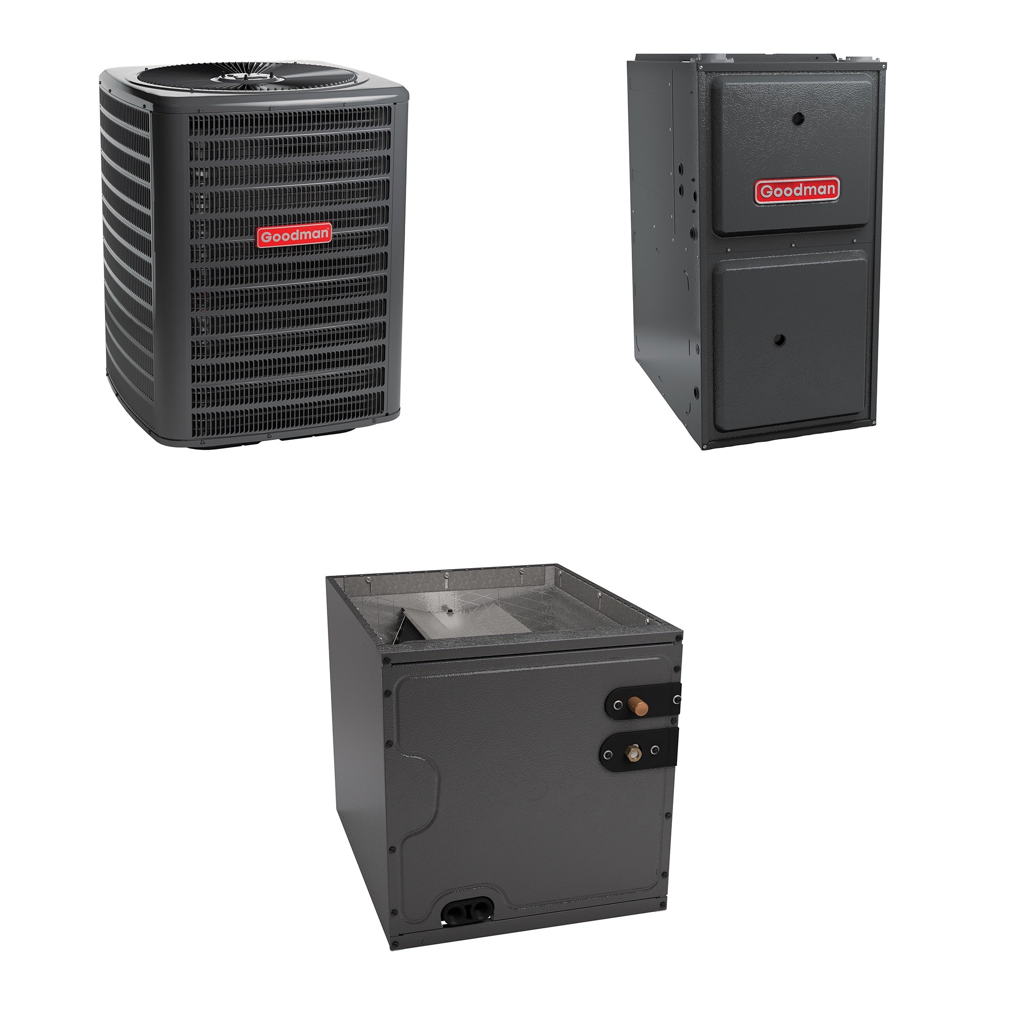 GOODMAN GSX160241 GM9S960603BN CAPFA3022B6 SPLIT AIR CONDITIONING SYSTEM