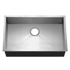 DAKOTA Dakota Plumbing GSZ-2718ADA Undermount Kitchen Sink Ada