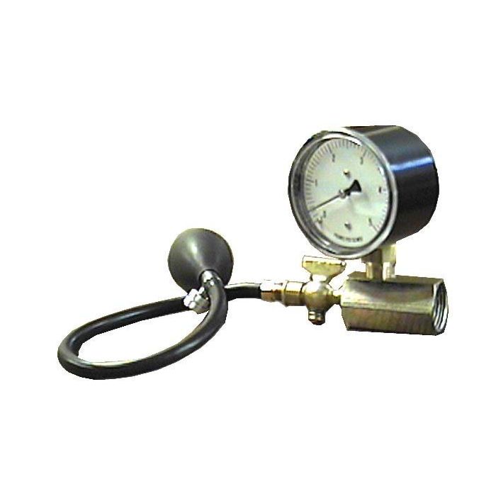 WAL-RICH Wal-Rich GT-10 10 psi Gas Test Assembly With Rubber Bulb