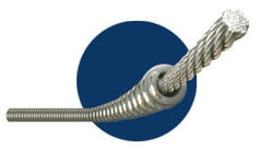 General Pipe Cleaners 75EM2 Flexicore 75 ft. x 3/8 in. Drain Snake