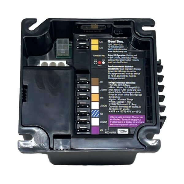 RW BECKETT Rw Beckett 7565 GeniSys advanced oil burner control 120V