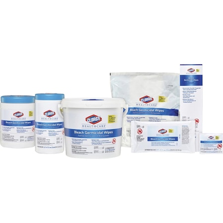 CLOROX Clorox 35309 Bleach Germicidal Wipes 70/Canister Unscented