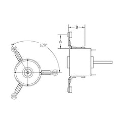 Rheem AS-53148-83 Blower Motor Belly Band Mounting Kit