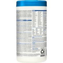 Clorox 35309 Bleach Germicidal Wipes 70/Canister Unscented