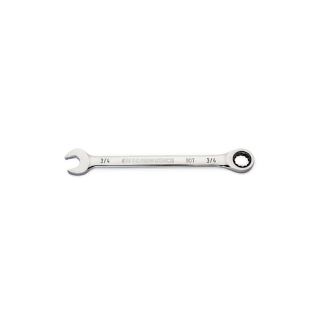GEARWRENCH GEARWRENCH 86949 3/4 Inch 12 Point Ratcheting Combination Wrench with 4 Degree Swing Arch