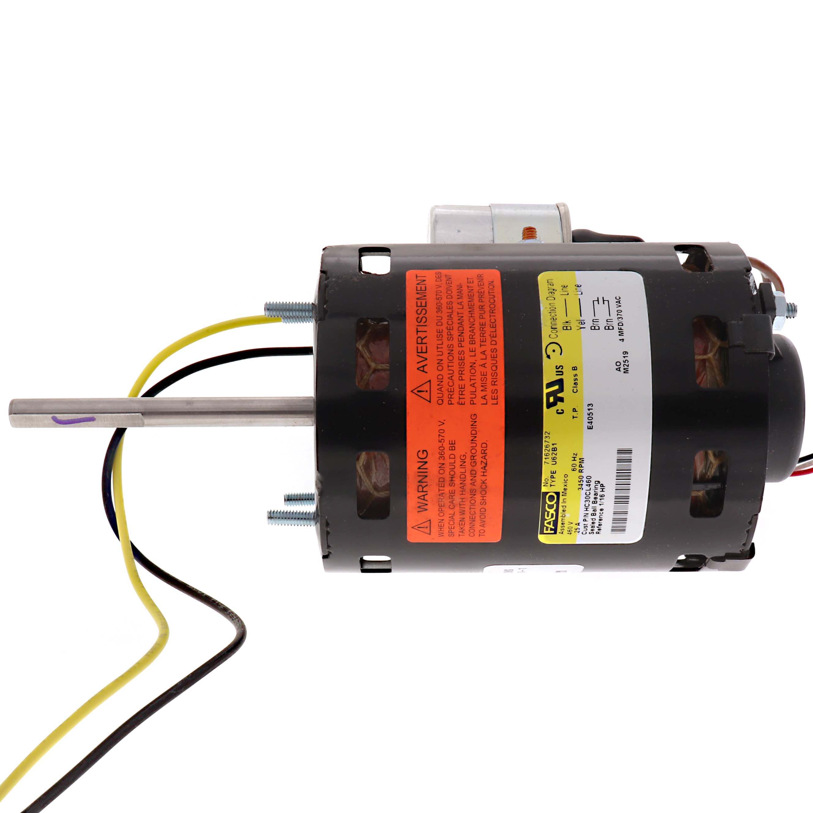 CARRIER Carrier HC30CL460 Inducer Motor 460V 1/16 HP