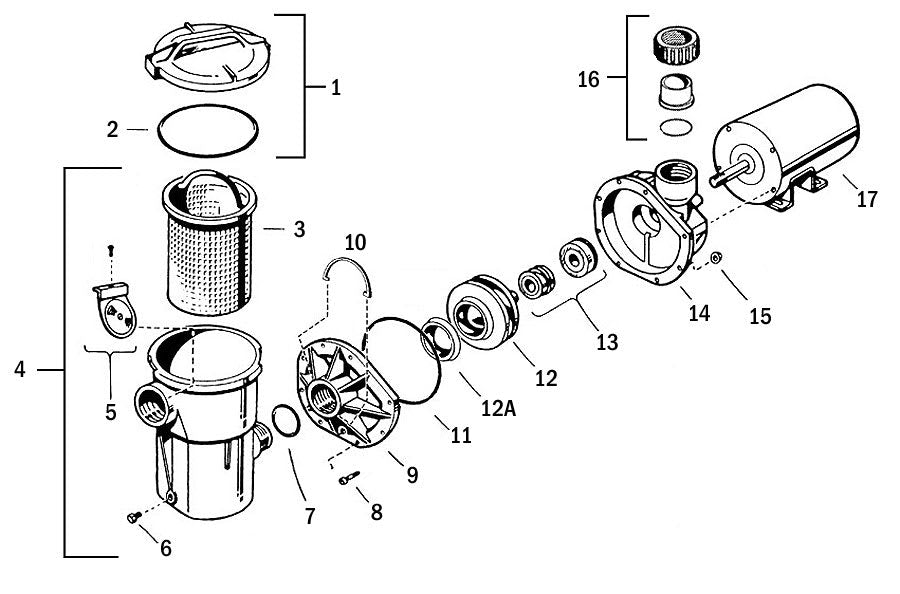 HAYWARD SPX1580Z1 O-RINGS & GASKETS
