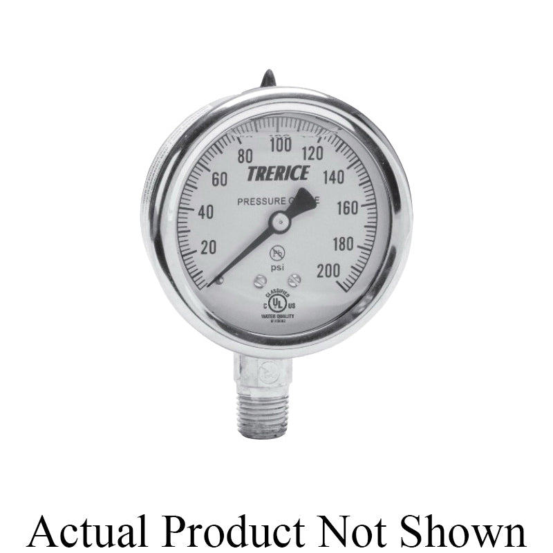 TRERICE D82LFB2502BA100 PRESSURE GAUGES