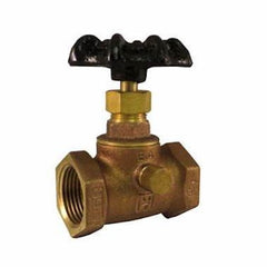 Hammond Valve 545 1/2" Brass Stop & Waste Valve 150 WWP Threaded