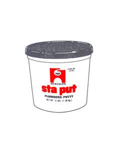 HERCULES Hercules 25105 Sta Put Plumber Putty 5 lb Pail