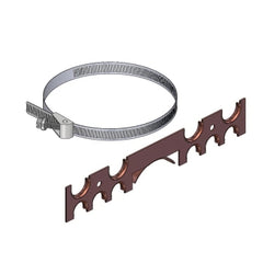 HOLDRITE Holdrite 111-S Pipe-on-Pipe Bracket (1/2 in, 3/4 in, 9.5 in)