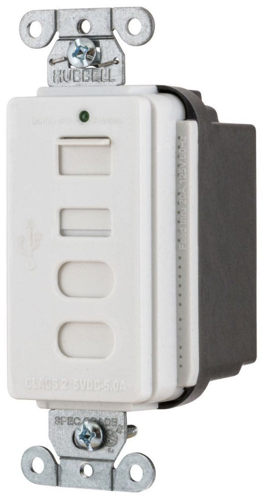 HUBBELL USB4ACW POWER & EXTENSION CORDS