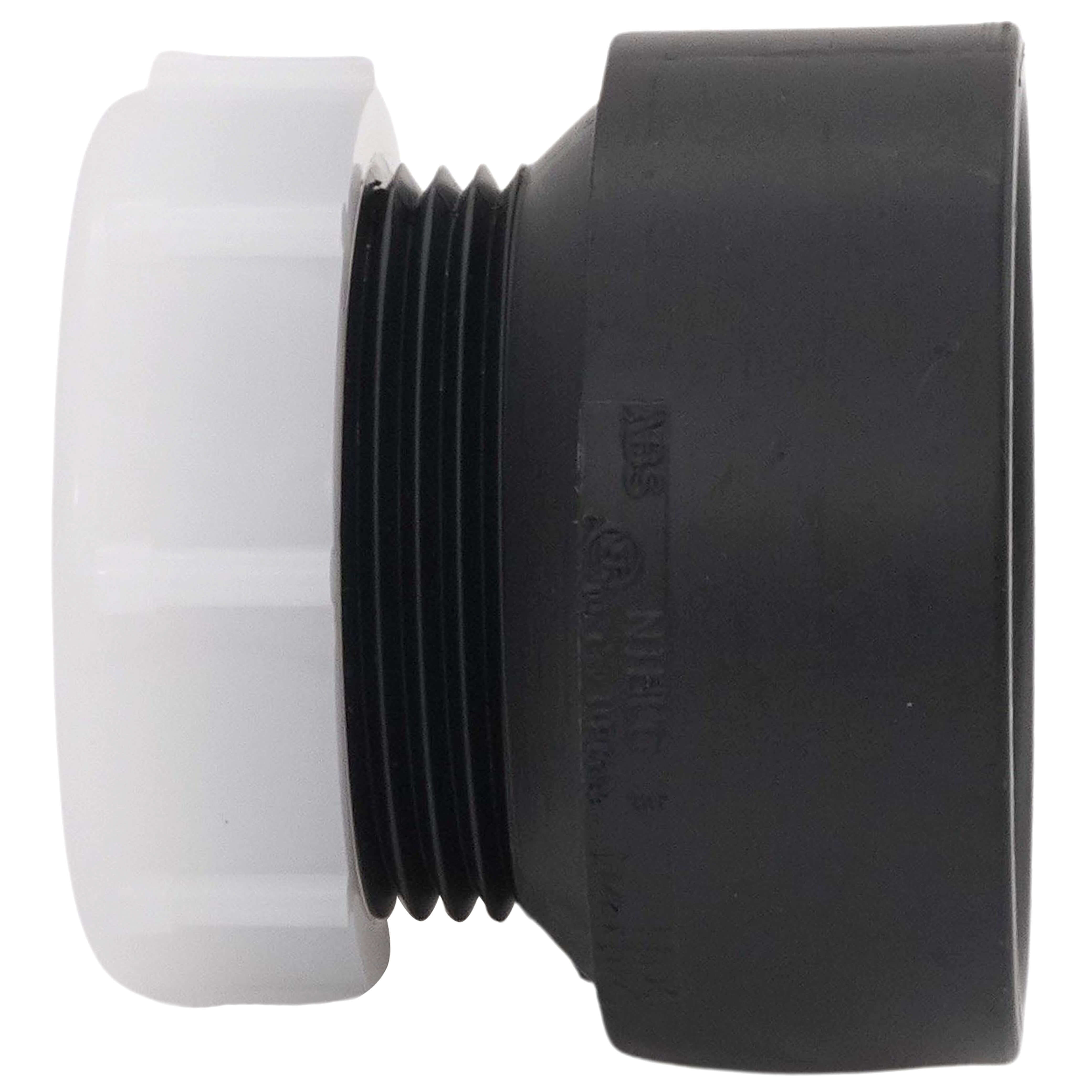 NIBCO Nibco I018050 58017 1-1/2 Hub x Slip Joint ABS DWV Trap Adapter