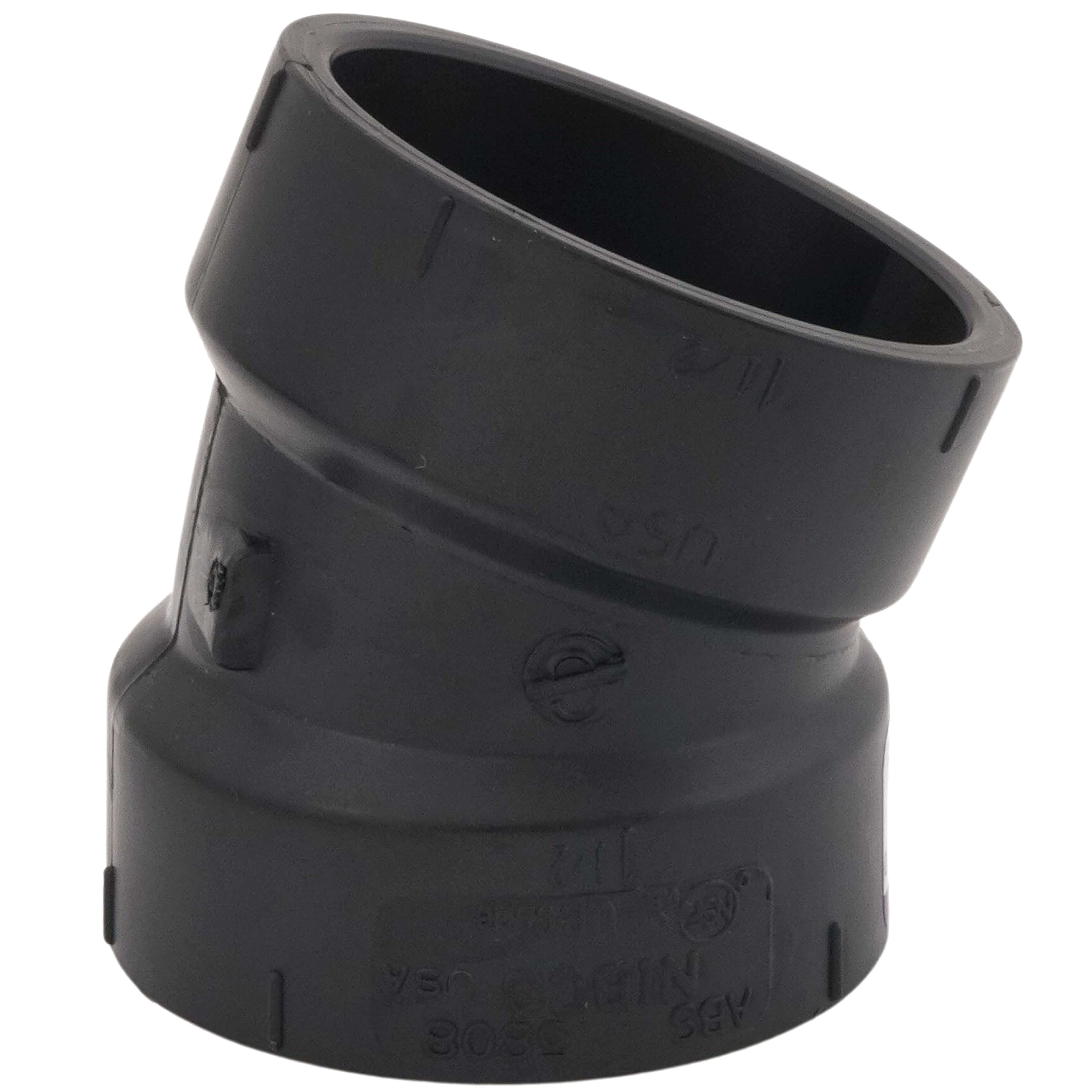 NIBCO Nibco I079300 5808 11/2 HXH 22 1/2 ELBOW ABS