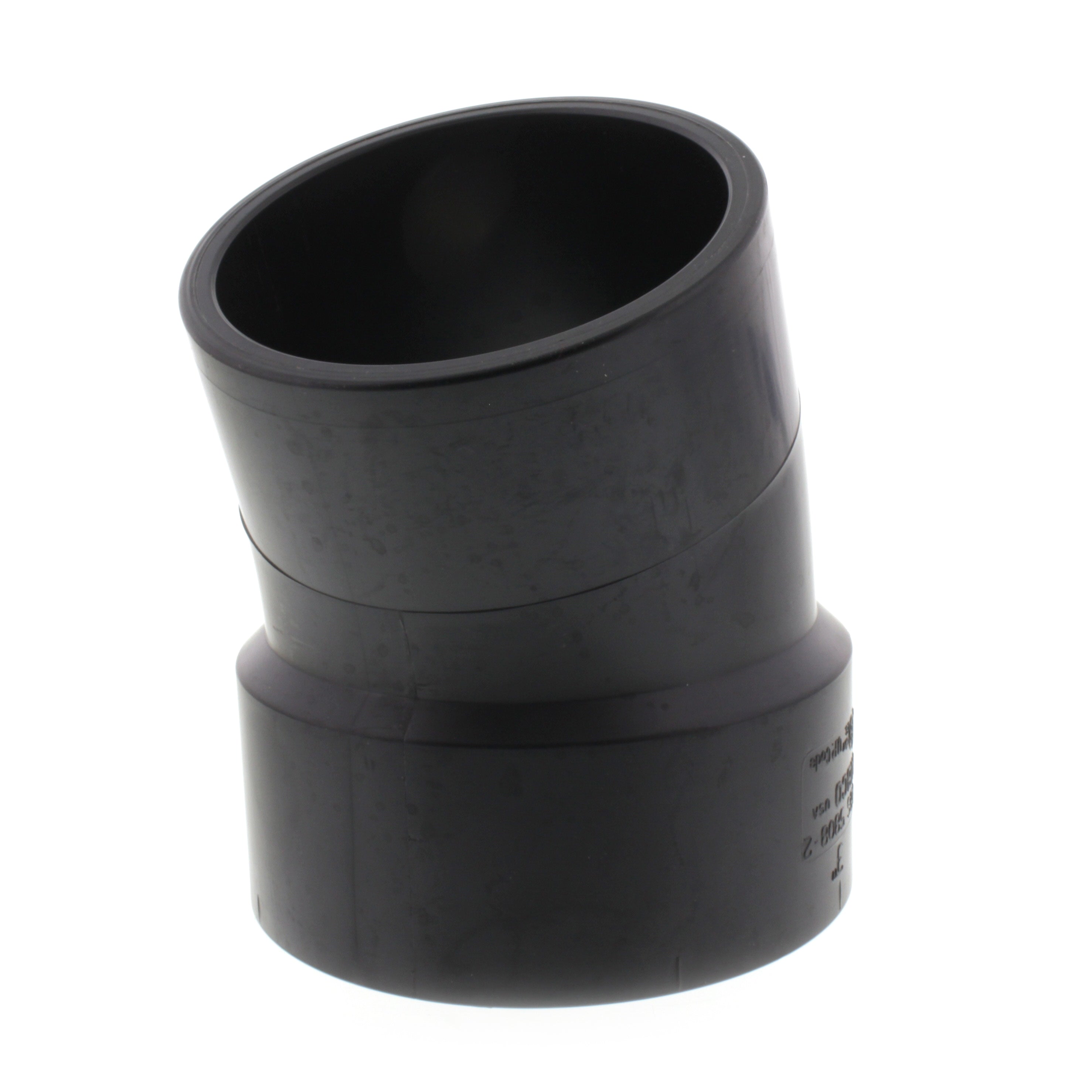 NIBCO Nibco I079620 58082 3 Spigot x Hub ABS 22-1/2 Street Elbow