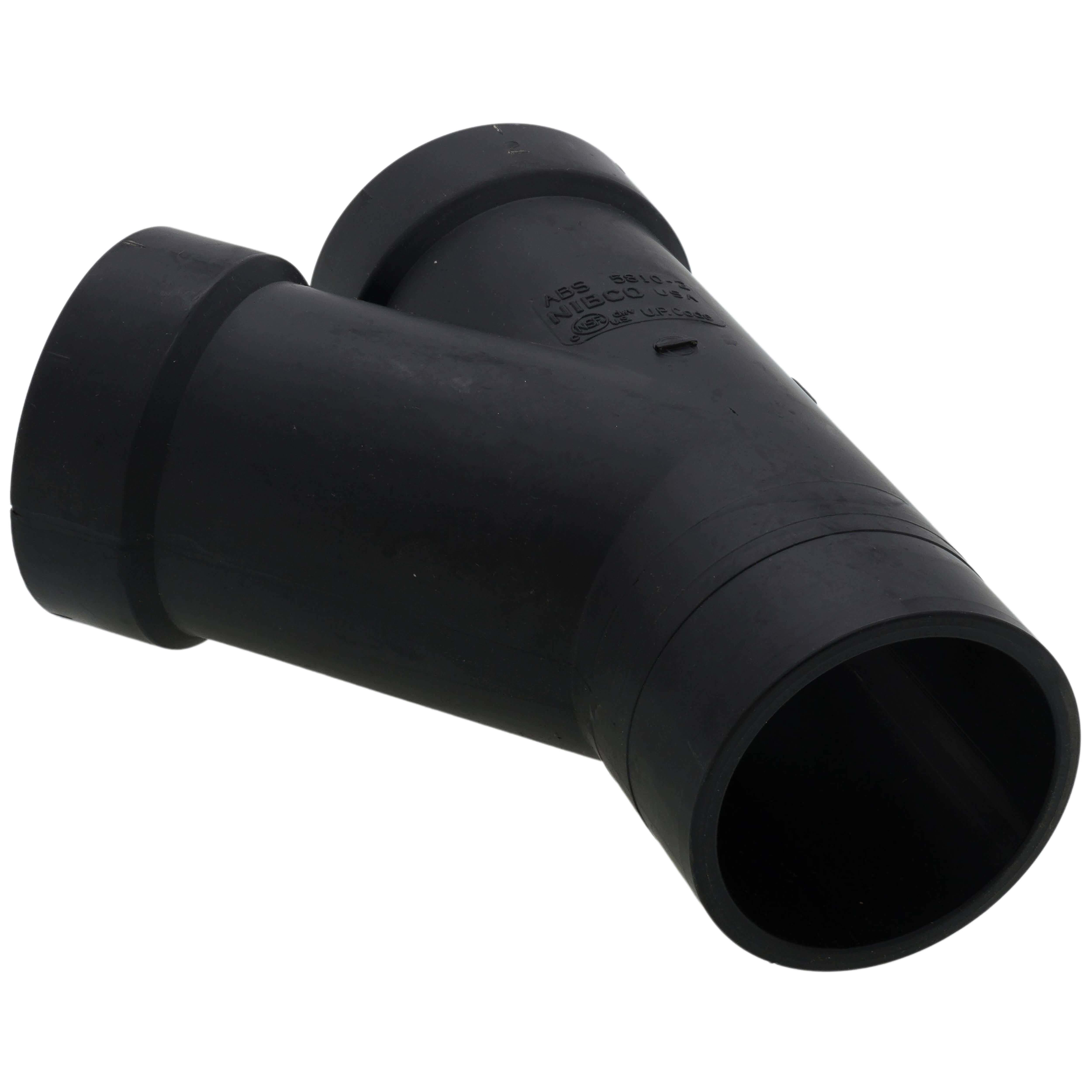 NIBCO Nibco I097300 58102 2 Spigot x Hub x Hub ABS 45 Street Wye