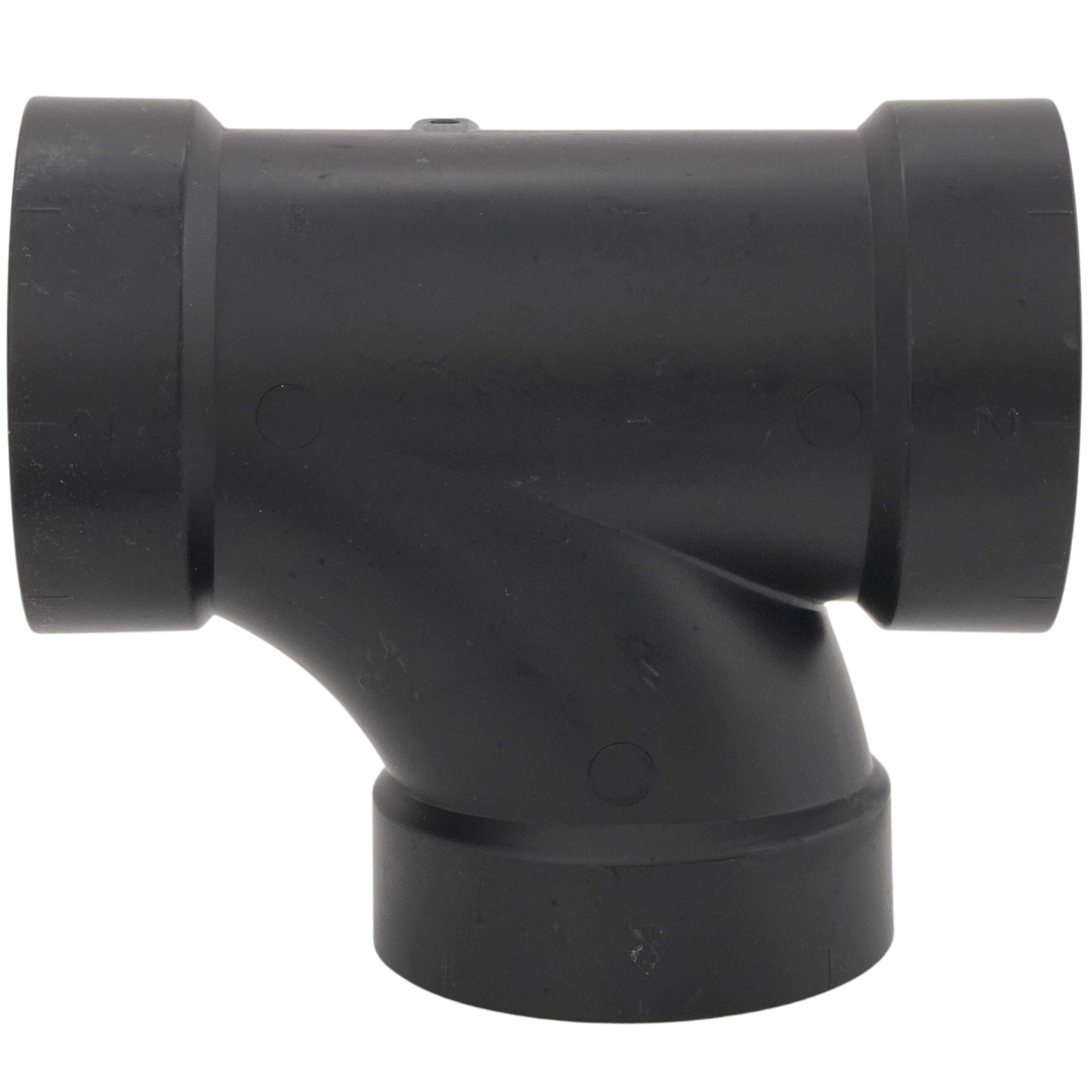 NIBCO NIBCO I098250 DWV Sanitary Tee 2 in Nominal Hub ABS