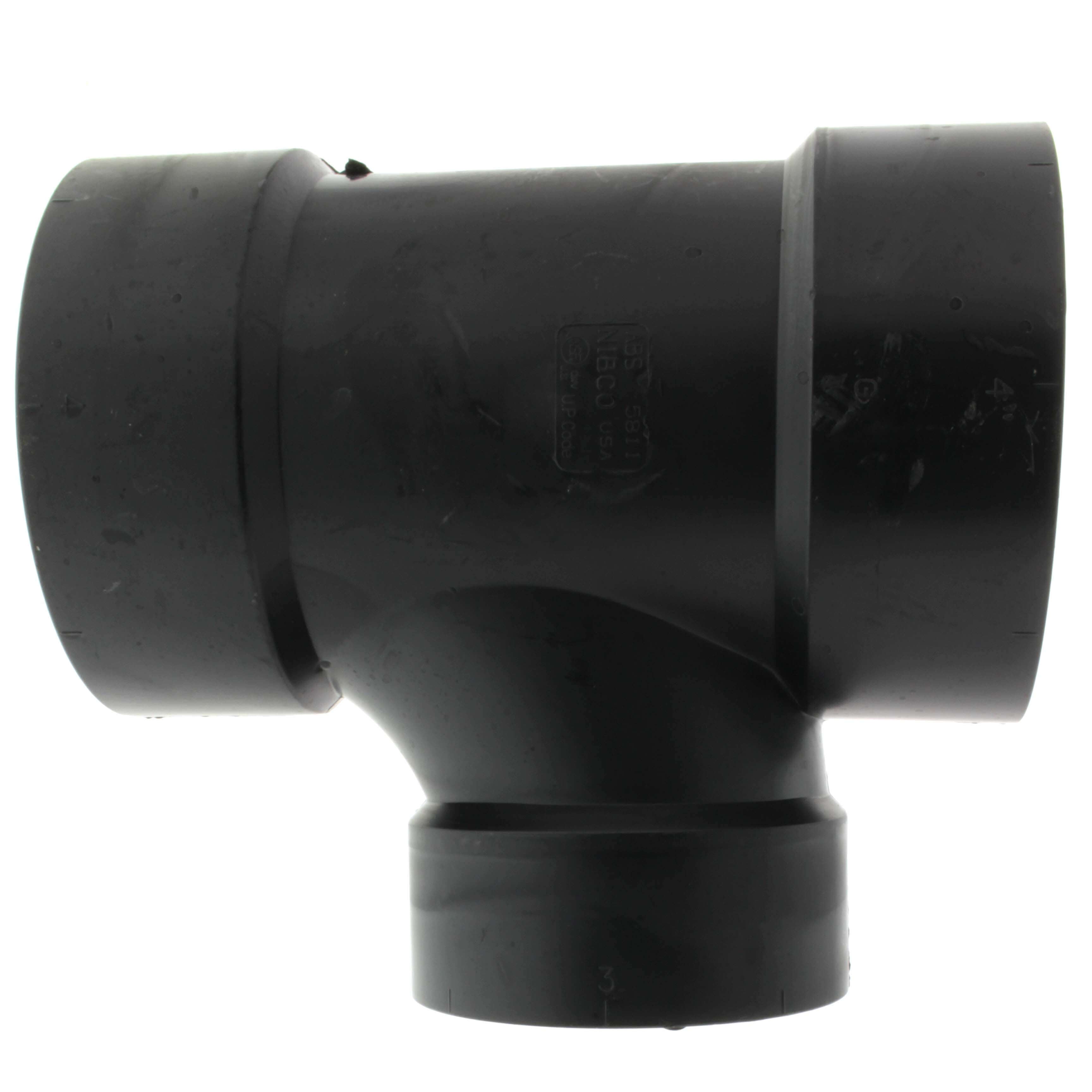 NIBCO NIBCO I099250 5811R 4X4X3 HXHXH Sanitary Tee ABS