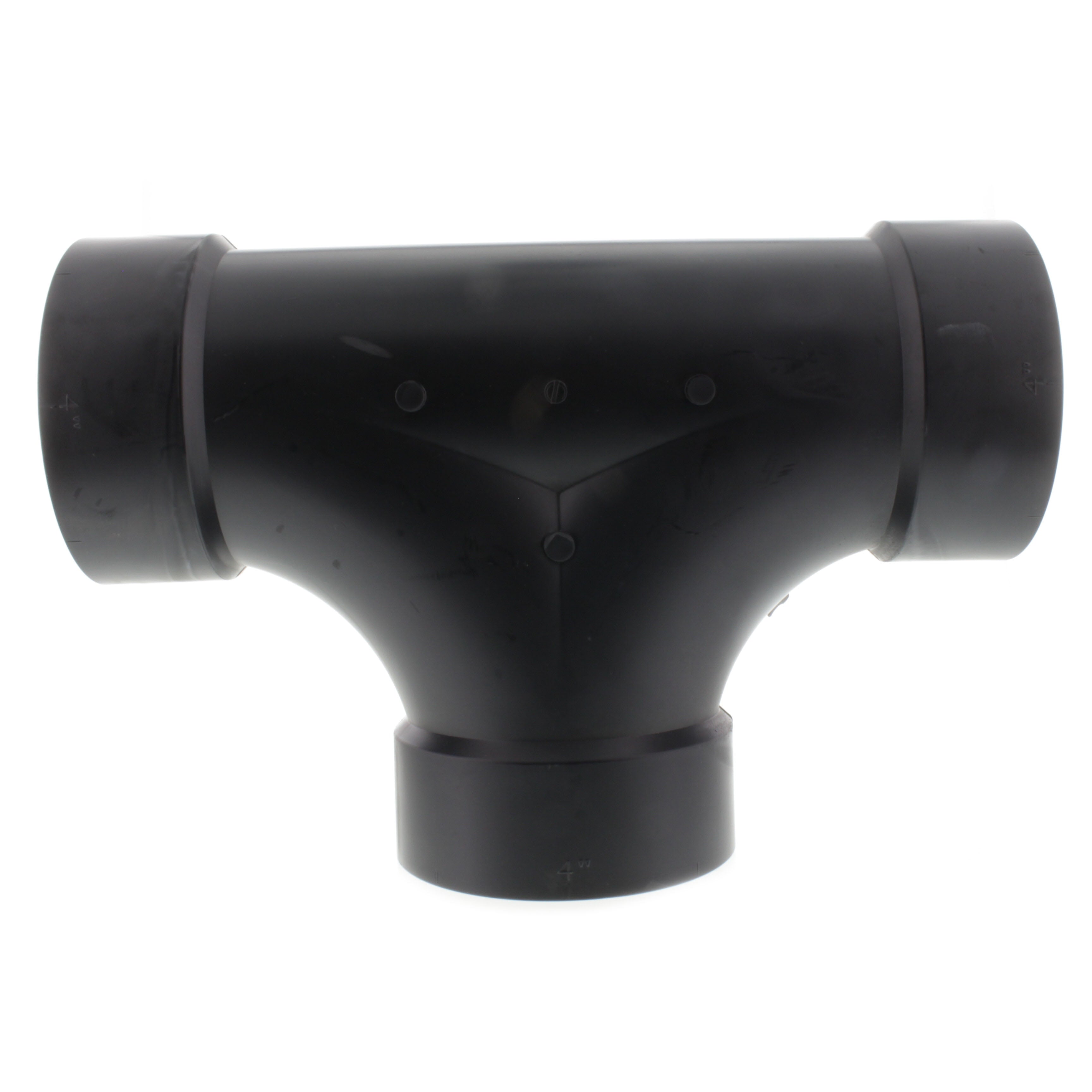NIBCO Nibco I138070 4 Hub ABS DWV 2-Way Cleanout Tee (5811C)