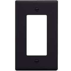 ICC Icc IC107DFSBK Decorex Faceplate With One Insert Space In Single Gang