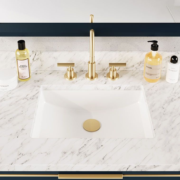 ICERA ICERA L-2410-ADA.01 Muse Bathroom Sink Undermount 20-1/2 x 14-3/4 x 6-3/4