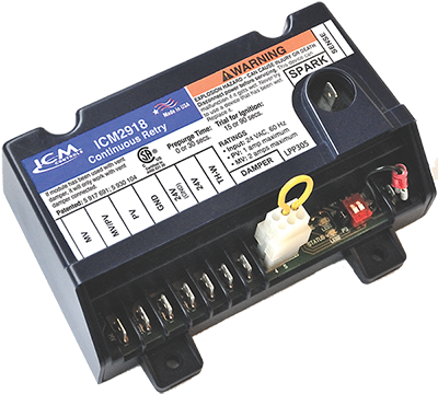 ICM CONTROLS Icm Controls 2918 universal intermittent pilot ignition control 18-30 VAC replaces ICM290A