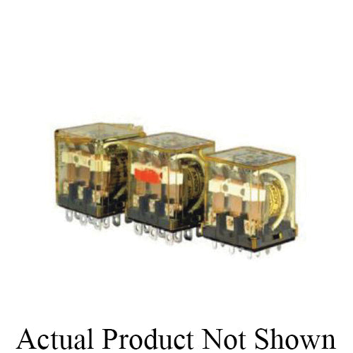 IDEC IDEC RH3B-ULAC120V Power Relay 120VAC 10A 3PDT Blade Terminals