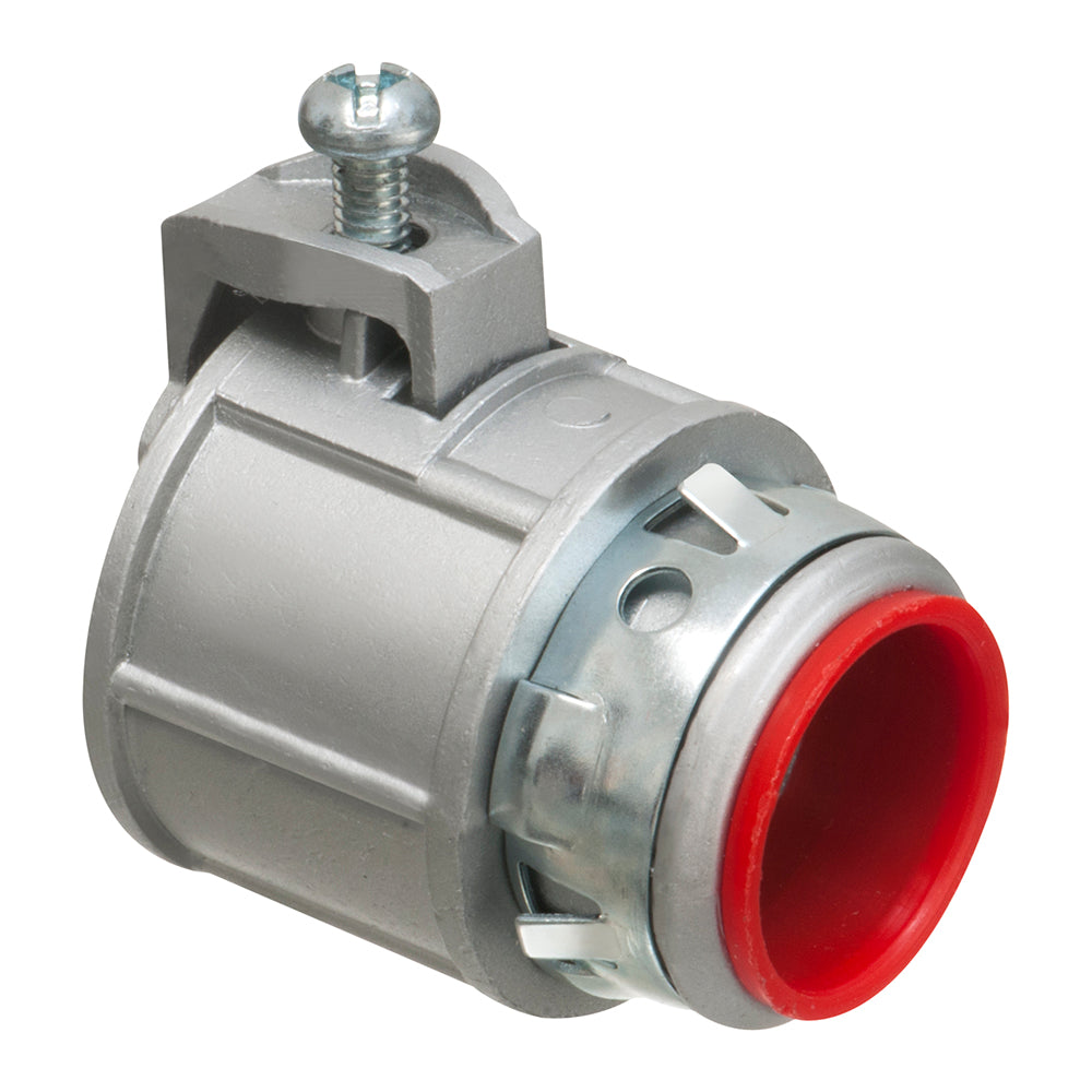 ARLINGTON Arlington SG75AST Zinc Die-Cast Saddle-Type Connector w/ Insulated Throat, 3/4 in Knockout