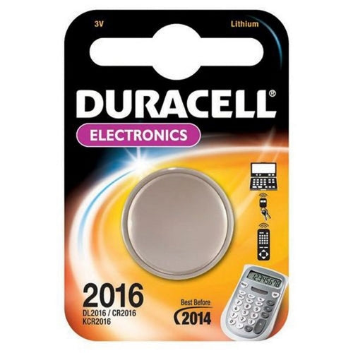DURACELL Duracell DL2016BPK Lithium Coin Battery 3 Volt 2016