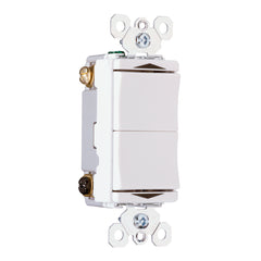 Legrand TM811DTMOW Specification Grade Double Throw Momentary Contact Switch 15 Amps 120 Volts