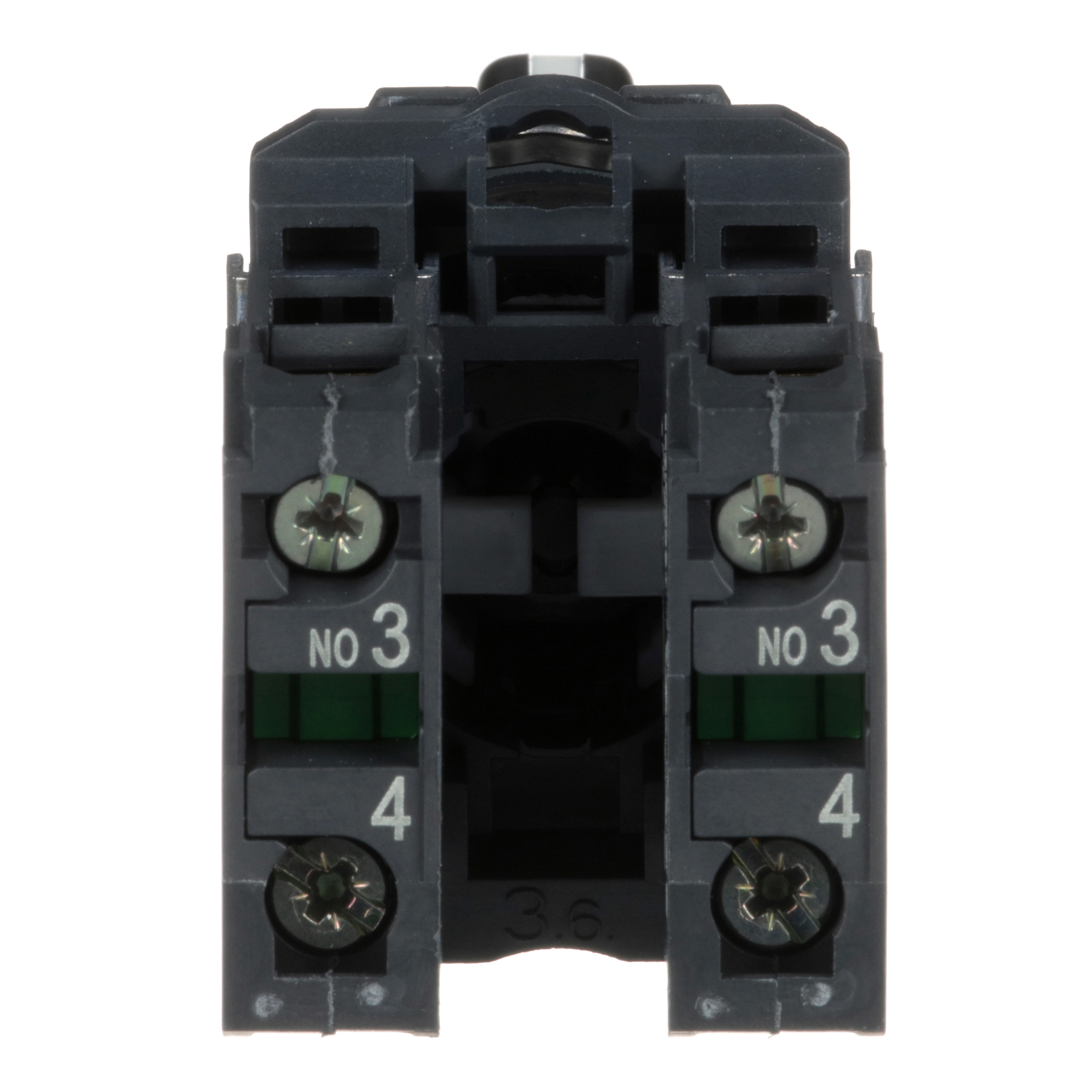 SCHNEIDER ELECTRIC Schneider Electric XB5AD33 Selector Switch 22 mm 1.2 Amp 600 VAC 2NO 3-Position Maintained