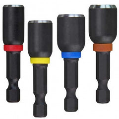 MILWAUKEE Milwaukee 49-66-4562 SHOCKWAVE 4-Piece Magnetic Nut Driver Set 1-7/8 in