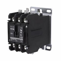 EATON EATON C25DNF330B Definite Purpose Contactor 30 Amp 240 VAC Coil 3 Pole