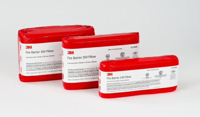 3M 3M FP249 Fire Barrier Pillow 3 hr Fire Rating 9 in L x 4 in W