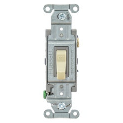 HUBBELL Hubbell CSB115I Toggle Switch Spec Commercial 15A 120/277V