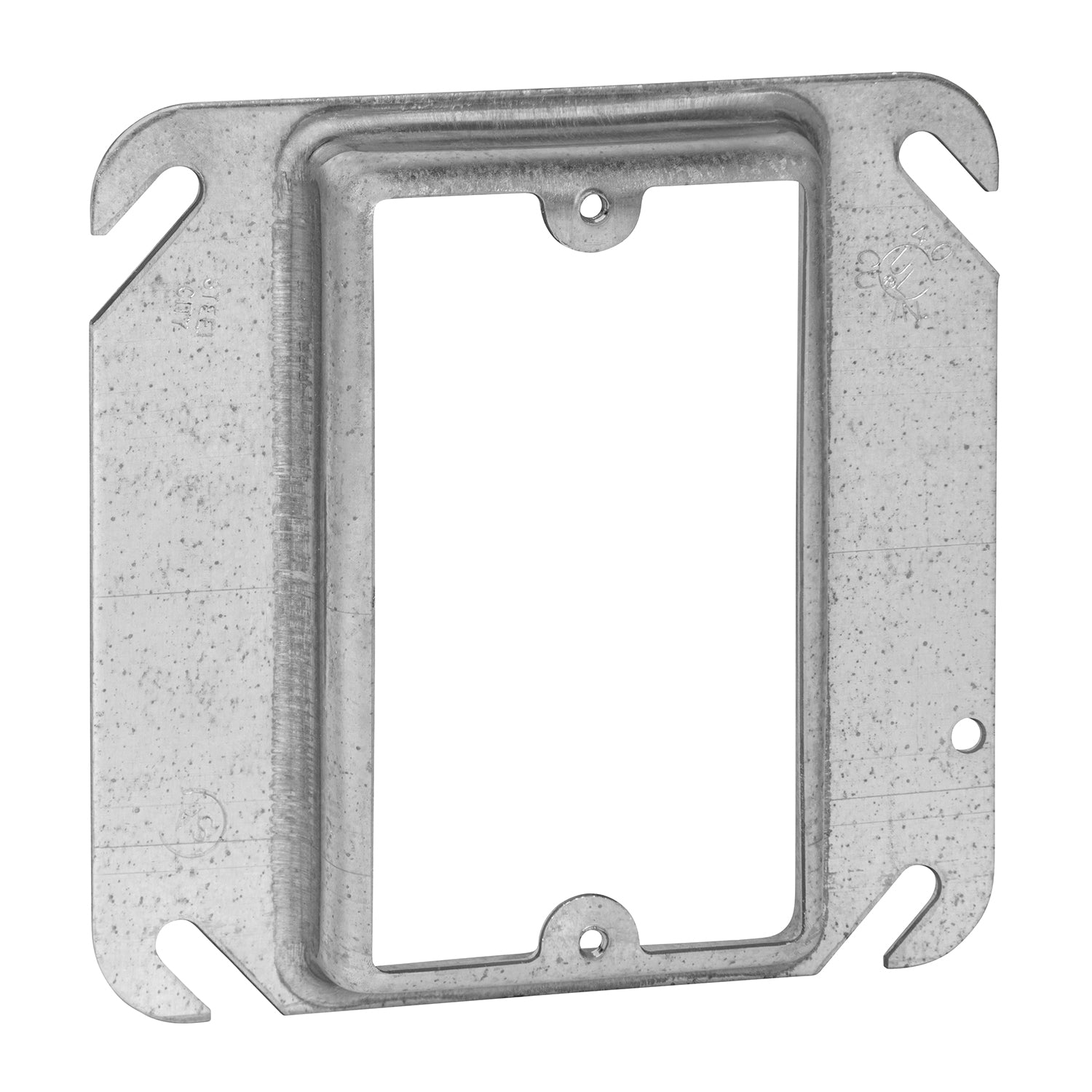 ABB ABB 52-C-14-5/8 Steel-City 52C14-5/8 4 Steel Square Box Device Cover 5/8 Raised 4 cu.in.